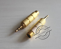 MICROPHONE MICROPHONE HEADSET AUDIO CONVERSION JOINT 6 3MM TURNS 3 5MM LARGE TRANSFER SMALL GOLD PLATED PLUG SPECIAL PRICE