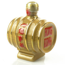 Hong Kong Junior ceramic barrel horse 50ml wine Edition collection gift pendulum wine hot bristling