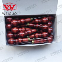 Hon Shipped Hyacinth Cone one thousand Pieces Wood Handle Straight Cones Wood Drill Positioning Drill Shoe Drilling Conical Steel Needle Cone Pin