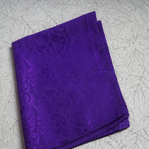 Jacquard Mouth Cloth Purple Mat cover towels cloth Tea Tea Cloth Napkins Tableclob Table Cloth Club Level Order