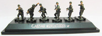Spot] 1:72 Caesar model Caesar P801 World War II German attack posture soldiers late suit