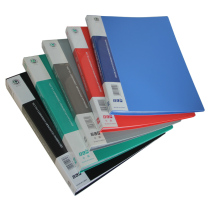 Manufacturer direct sales Zhulian ZL60AK transparent insert page information book A4 60 page information book