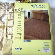 Special price clearance * foreign trade export Original single large Bubble Yarn Quilt Cover Quilt cotton cloth Three sets Multidimensional