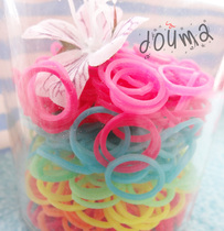 Beauty Rainbow Color Pet Leather Fascia Dog Teddy Yorker Summer Leather Fascia Accessories Nude Zabhau