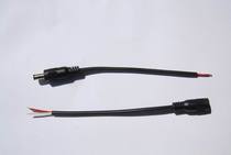 LED LIGHT WITH LIGHT STRIP LOW PRESSURE 12V POWER ADAPTER SPECIAL PLUG CONNECTOR POWER CORD BLACK MALE HEAD LINE