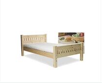 Hanyu special single bed Solid wood bed Pine bed Childrens bed Double bed furniture custom 1 2-meter bed