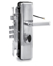 Handle electric control lock embedded electric control lock remote control electric lock mechanical electric control lock (with Heaven and Earth lock function)