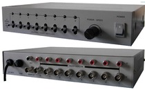 Factory direct sales 8-way video switcher Audio and video switcher 8-in-1-out AV audio and video switcher