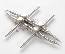 (Spot) elbow three-hole double-head tic-tac-toe wrench can be used to repair lens telescope tools