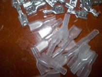 Inverter welding machine switch splicing piece bottom power supply plug spring copper insert sheet with insulation sleeve inverter welding machine breadboard