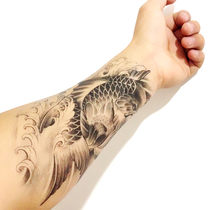 Yicai Tengfei carp tattoo stickers Arm tattoo stickers Waterproof tattoo stickers for men and women simulation tattoo stickers realistic personality