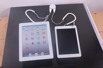 Mobile phone anti-theft device one drag two camera alarm Mouse keyboard speaker anti-theft alarm speaker Headset anti-theft