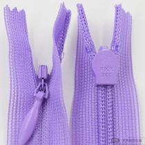 YKK2 Lace Side Invisible Closed-end Zip Dress Waist Dress 862 Purple Spot 20cm