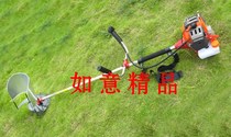 Two-stroke side hanging rice wheat harvesters mower cutting rice machine cutting and filling machine petrol