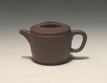 (Yixing purple clay pot) ㊣ Huanglongshan original mine old purple mud full handmade Han tile pot