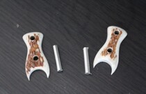 Illustration of the installation and grinding method of mosaic rivets