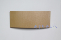 Aluminum alloy arc room plate blank sign sign house plate curved gold paint 11 * 28cm