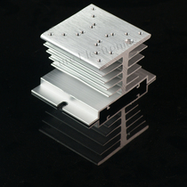 LED heat sink radiator solid state relay aluminum profile anodized DIY power amplifier 18 holes new finished product
