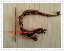 Bailing thrush cage hook zinc alloy dragon shape bird cage