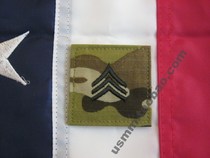 OCP02 -- (spot) American straight hair US ARMY ACU(OCP) sergeant rank (E5)