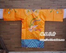 Buddhist supplies Bodhisattva statue Phoenix robe cloak Temple worship Buddha Hall Wish Phoenix robe God robe Buddha robe Yellow