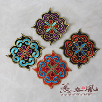 -National embroidered back glue ironing patch clothing patch with cloth appliedgy accessories