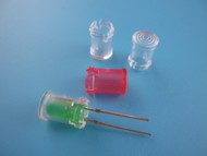 LC5-1 light guide cap transparent light guide pillar 5mm photoresistor diode lamp cover red LED lampshade environmental protection