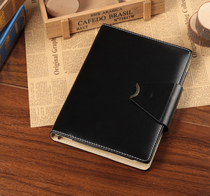 High-end atmospheric loose-leaf A5 imitation leather loose-leaf cover can be customized logo