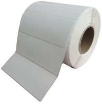 Factory price Direct selling Copper Label 100*40*1000 single row blank label paper Bar code Label Adhesive label