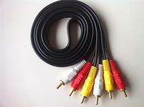 AV audio and video line three pairs of three Lotus set-top box TV DVD signal line cable