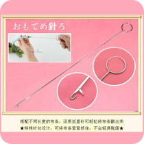 Manual DIY Tool Crochet Hook Stitch Machine Return Needle Wearing Rope Belt Instrumental for wearing with needle length 2 models