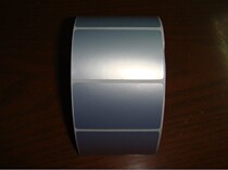 Waterproof Label Paper 100x60 Dumb Silver Paper Pet Self-adhesive Paper G500U 530U RT700 Sticker Hot Sale