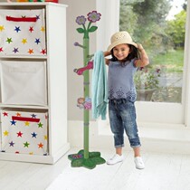Childrens creative hanger Floor-to-ceiling bedroom coat rack hanger fashion simple clothes rack branch solid wood
