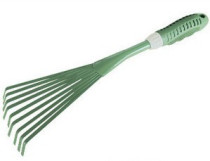 Worsch gardening tools nine-tooth rake dead leaf rake tree leaf rake weed rake Garden Outdoor Lawn Supplies