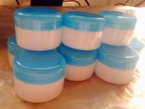 50g g m plastic vial box cream lotion Emollient skin care cosmetics Large Capacity Split empty bottle