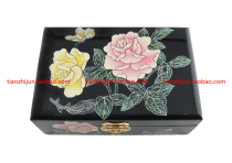 Traditional craft wedding gift lacquer jewelry box dressing box for a hundred years good-rich peony