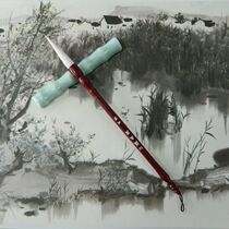 Authentic Shuanglian Lake pens sheep milkhand brush with a free hand and a long vanguard of sheep without bifurcation