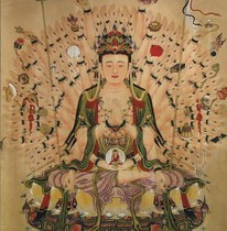Thousand-handed Guanyin portrait Guanyin Bodhisattva Buddha statue Guanyin Bodhisattva Buddhism