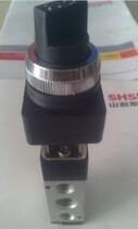 MV52-08TB rotary button-type two-position five-way manual valve mechanical reversing switch valve pneumatic element