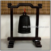 Temple dharma * Taiwan Buddhist earth clock small hanging clock High-grade cast copper bell frame(send high-grade mallet