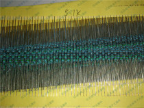 The metal resistor 5 1K 1 4W 1000PCS qi shou minimum packaging 5K