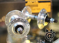 @BIKE FIXED GEAR Italy MICHE venue flower drum 32 holes double dead flying silver