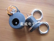 Inner diameter 5 5*2 1 core threaded DC socket Power outlet DC-022M charger socket Half copper