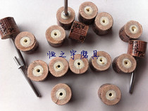 Handle impeller grinding head 16 * 14mm hundred impeller with handle sheet wheel sandpaper grinding head polishing and polishing sandpaper fiber