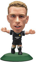 Microstars Soccer Player Doll-Bellamy (Newcastle 2003-04 Away)