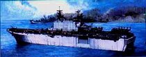 Spot] 1:700 DRAGON Veyron model 7008 United States Tarawa class amphibious assault ship