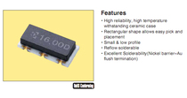 KYOCERA TAOZHEN PATCH 3-PIN SMD-3 7*3MM 3-PIN 2M 2MHZ 2 000MHZ