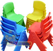 New materials thickened childrens tables and chairs plastic chairs back chairs thickened childrens plastic chairs quality assurance