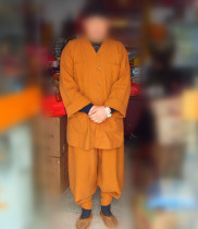 Phase Card Monk Clothes Monk Coat Short Mandarin Vest Sea Green Monk Shoes (Summer Suit 18E) Hot Sell