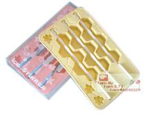 Wonder shape silicone ice grid honeycomb geometric fun ice box food grade silicone material ice box